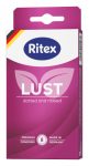 Ritex lust óvszer 8 db pontozott és bordázott 