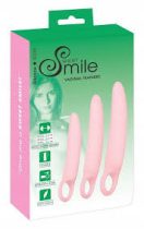   Smile - Vaginal Trainers - dildó szett - rózsaszín (3 részes)