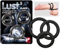 You2Toys Lust 3 black péniszgyűrű