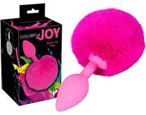 - Joy Colorful - Bunny Tail anál plug 