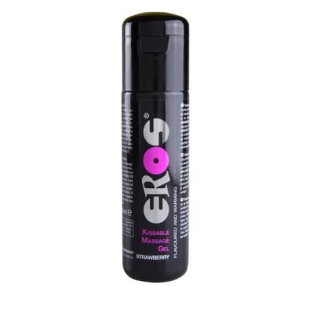 Eros Kissable massage Gél Strawberry 100ml