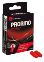   Ero Prorino black line Libido Caps for women (2 db) női vágyfokozó