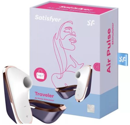 Satisfyer pro Traveler léghullámos csiklóizgató utazó változat