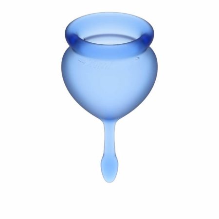  Satisfyer Cup- Menstruációs kehely szett kék 2 db