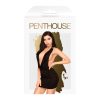 Penthause heart rob mélyen dekoltált ruha tangával fekete S/M Penthause heart rob mélyen dekoltált ruha tangával fekete S/M