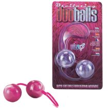 Dacilating duoballs unisex pink gésagolyó 