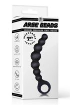   Arse Beads 7" Ribbed Silicone Anal Beads I /análgyöngysor/