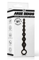   Arse Beads 7" Ribbed Silicone Aanal Beads II análgyöngy
