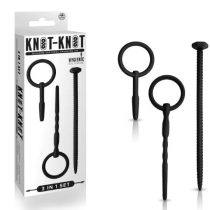   Knot-Knot Silicone Urethral Sounding Kit I 3 db-os húgycsőtágító