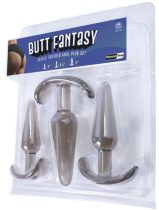   Butt Fantasy Triple Tapered Anal Plug Set /3 db anál tágító /