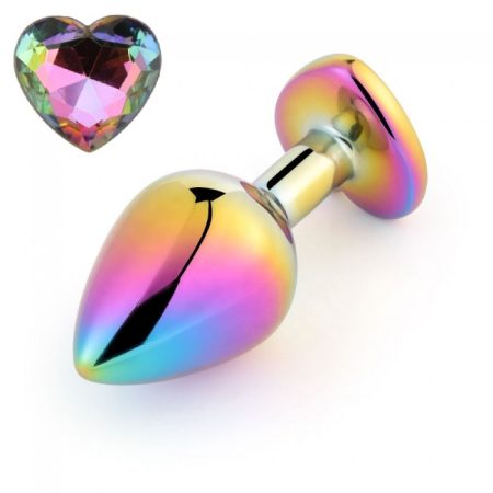 Gwilty Toys Rainbow Buttplug Glamur L-es méretű anál ékszer