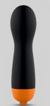 Mini Wand Neptune, 7 Vibration Modes, Silicone, USB, Black/Orange, 13.5 cm Multifunkciós Mini Wand Neptune, 7 Vibration Modes, Silicone, USB, Black/Orange, 13.5 cm Multifunkciós
