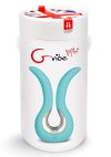  G vibe Mini - USB-s szilikonvibrátor (menta-lila)