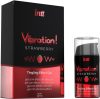 Intt - Vibration! Strawberry , Epres folyékony vibrátor - 15ml Intt - Vibration! Strawberry , Epres folyékony vibrátor - 15ml