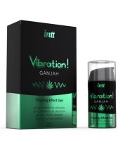 Intt - Vibration! Ganjah stimuláló gél (kannabisz) - 15ml