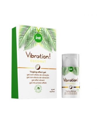 Intt - Vibration! Kókuszos stimuláló gél - 15ml