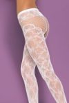 Obsessive - T210 Harisnyanadrág - Fehér - S/M Obsessive - T210 Harisnyanadrág - Fehér - S/M