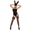 Obsessive - Bunny costume Nyuszis Jelmez - Fekete L-XL Obsessive - Bunny costume Nyuszis Jelmez - Fekete L-XL