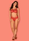 Obsessive Loventy set piros S-M Obsessive Loventy set piros S-M