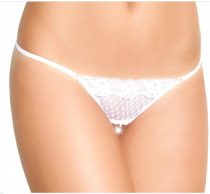 Softline   2415 nyitott tanga fehér S/L