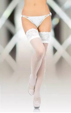 Softline Stockings 5508  white/ 2 