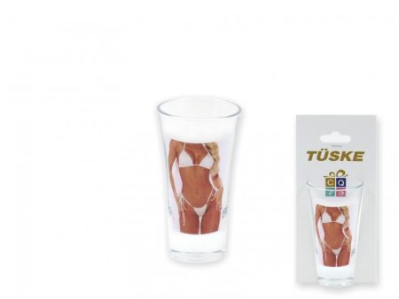 Pálinkás pohár szexi nő  9cm