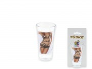 Pálinkás pohár szexi nő 9 cm