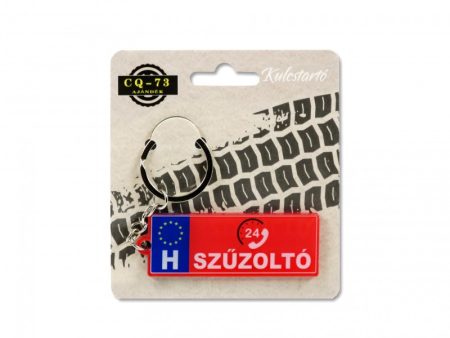  Kulcstartó rendszámtábla Szűzoltó 7,5cm