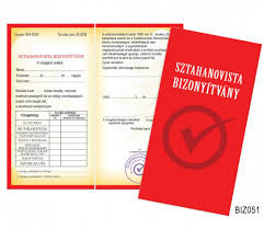 Sztahanovista Bizonyítvány