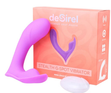 Desirel Insider - G-pont és prosztata vibrátor (lila)