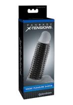  Fantasy X-Tensions Magic Pleasure fekete vágható péniszköpeny