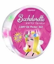    Bachelorette-Party-Favors-Light-Up-Pecker  Tiara Világítós Fütyis fátyol