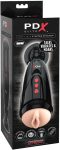 PDX Elite Dirty Talk Starter Stroker Light/Black / letapasztható, interaktív vibrátor/ PDX Elite Dirty Talk Starter Stroker Light/Black / letapasztható, interaktív vibrátor/