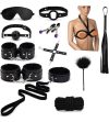 Guilty Toys 12 darabos Bdsm szett fekete színben