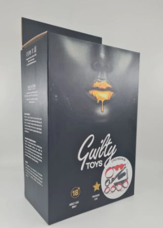 Guilty toys BDSM Discipline Me! 7 db-os készlet / Fekete-piros/