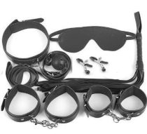 Guilty Toys 7 részes BDSM szett fekete /Prémium line