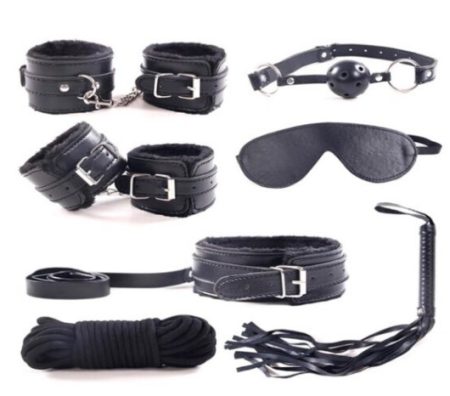 Guilty toys BDSM 7 db-os készlet / fekete/ Love Me!