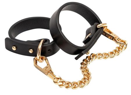 Mokko állítható fekete csúkló pánt lánccal