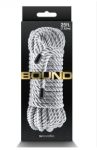 Bound rope 7,62 m silver