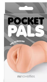 Pocket Pals - Vagina Stroker - Tan