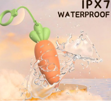 S Hande Carrots - répa vibrátor (narancs színű)