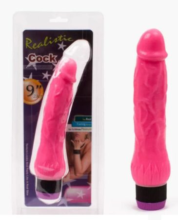 Baile Realistic cock pink vibrátor