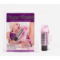  Finger Vibrator  rózsaszín zselés újjazó
