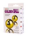 Golden Balls, two vibrators, multispeed, 2AA batteries Golden Balls, two vibrators, multispeed, 2AA batteries