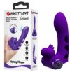 Pretty Love Orlando ujjvibrátor, 10 vibrációs funkció, szilikon, lila, 175x90x60mm Pretty Love Orlando ujjvibrátor, 10 vibrációs funkció, szilikon, lila, 175x90x60mm