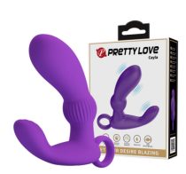    Pretty Love Cayla kétmotoros , akkumulátoros prosztata vibrátor lila
