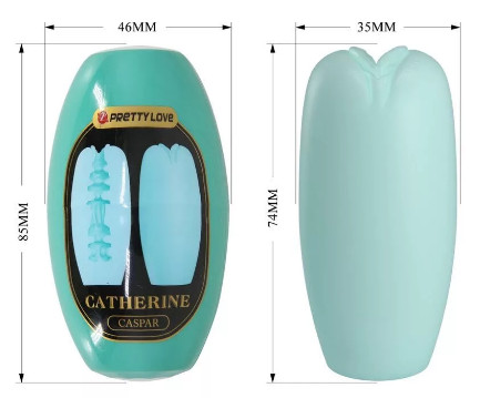 Pretty Love - férfi maszturbátor zöld színben