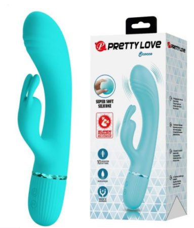 Pretty Love Scocco Green tölthető, csiklóizgatós vibrátor