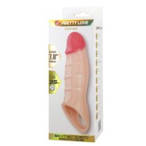 Pretty Love Damell Flesh  7.8" herére húzható péniszhosszabbító