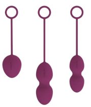 Svakom Nova Ball Violet - gésagolyó készlet / 3 db/